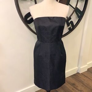 Strapless black cocktail dress size S